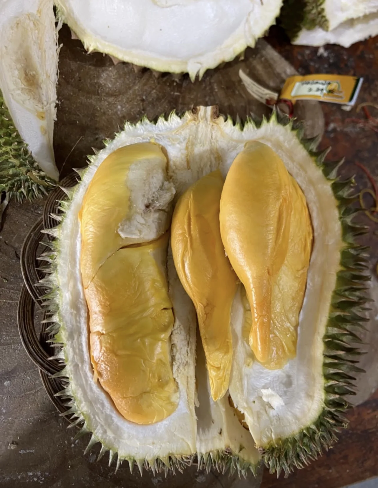 Durian Masmuar yang diulas pelanggan Cicip Durian